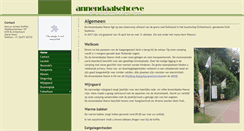 Desktop Screenshot of annendaalsehoeve.nl